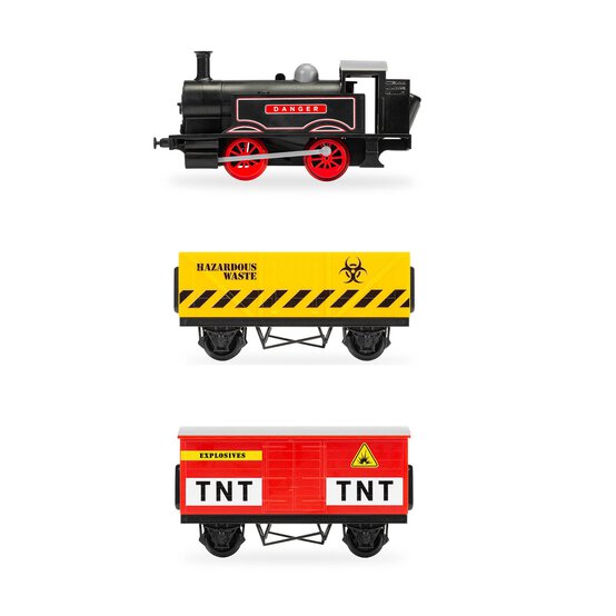 Playtrains Steam Goods Express Train Set image number 6
