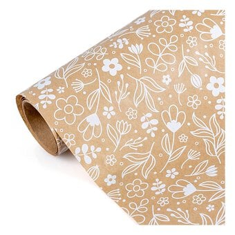 Assorted Kraft Fashion Wrapping Paper 69cm x 2m image number 5