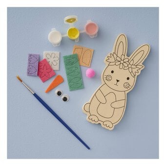 Decorate Your Own Wooden Bunny