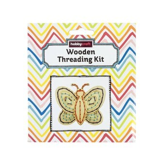 Butterfly Wooden Threading Kit image number 2