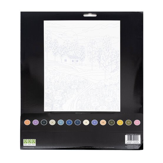 Autumnal Landscape Paint by Numbers image number 4