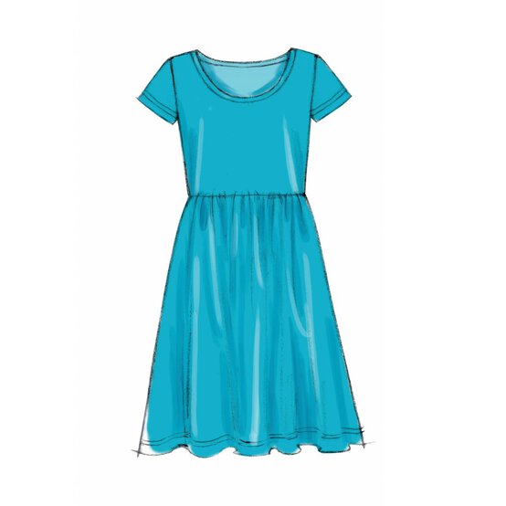 McCall’s Girls’ Dress Sewing Pattern M7079 (7-14) image number 3