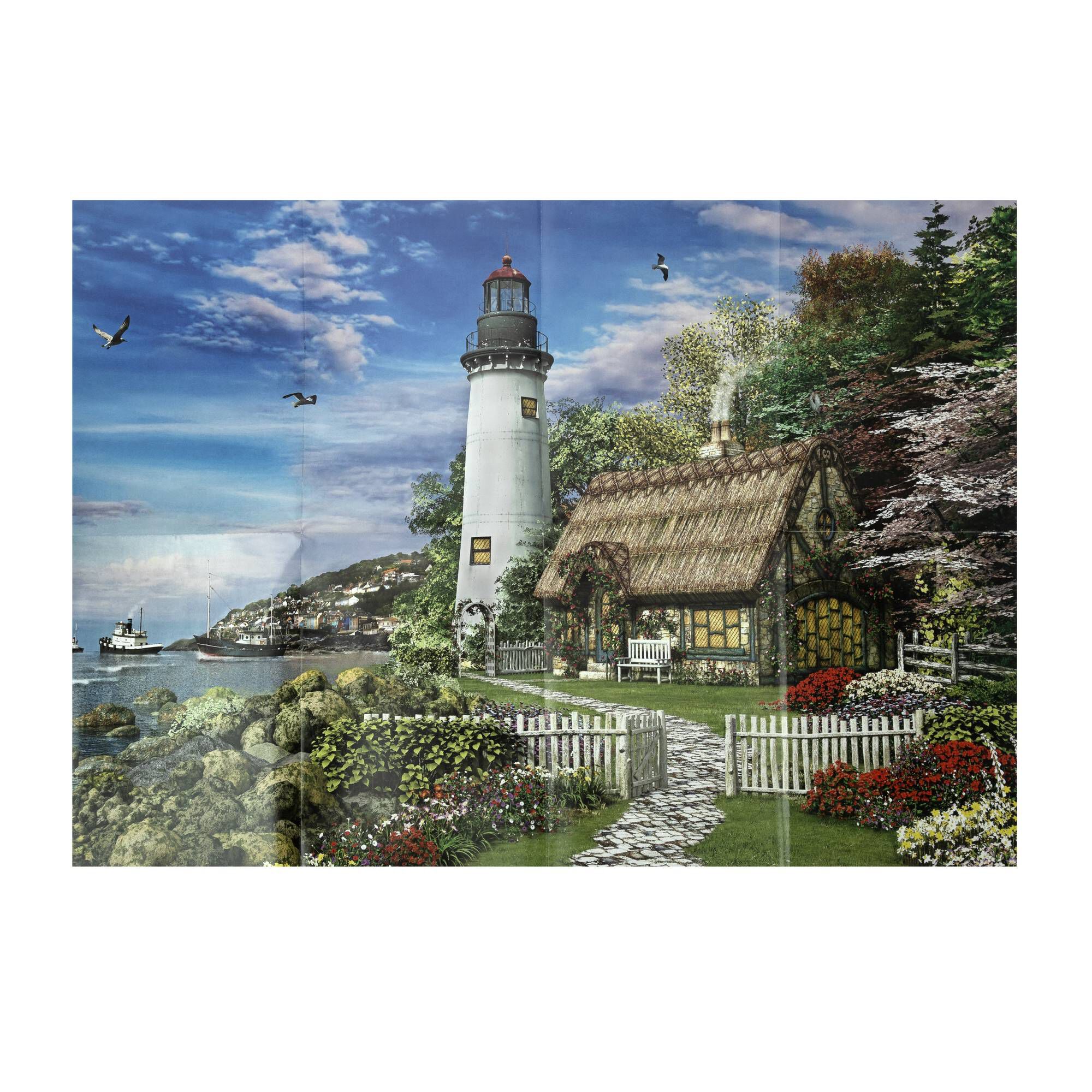 The Old Sea Cottage Jigsaw Puzzle 1000 Pieces | Hobbycraft