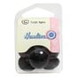 Hemline Black Novelty Faceted Button 6 Pack image number 2