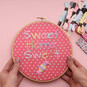 How to Make Embroidery Hoop Art image number 1