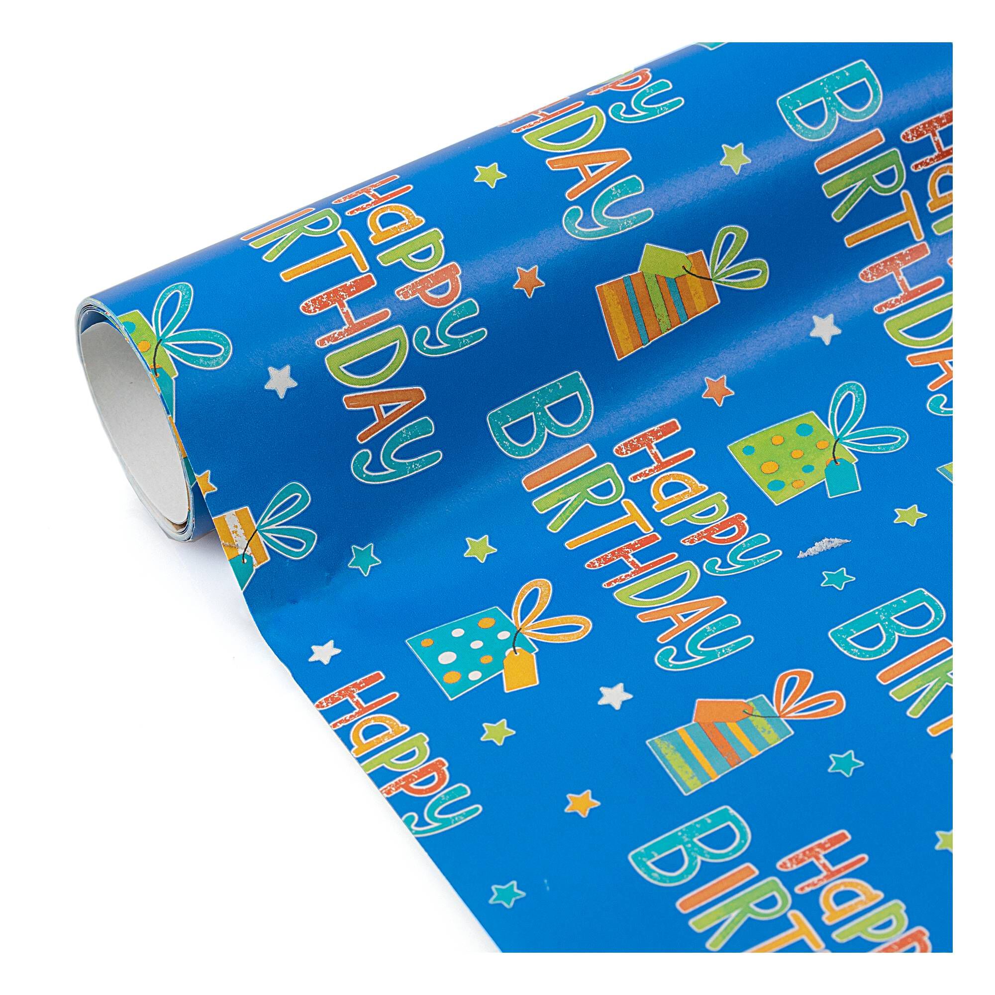 Assorted Happy Birthday Wrapping Paper 69cm x 3m | Hobbycraft