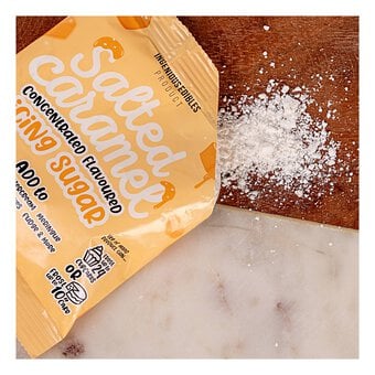 Ingenious Edibles Salted Caramel Flavoured Icing Sugar 50g