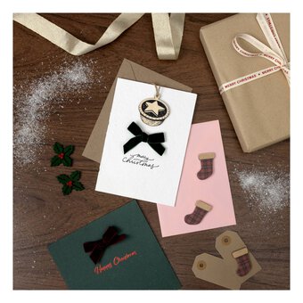 Christmas Velvet Bows 2 Pack