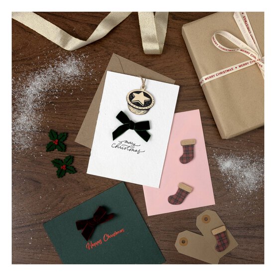 Christmas Velvet Bows 2 Pack image number 2