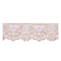 Beige 35mm Floral Nylon Lace Trim by the Metre image number 1