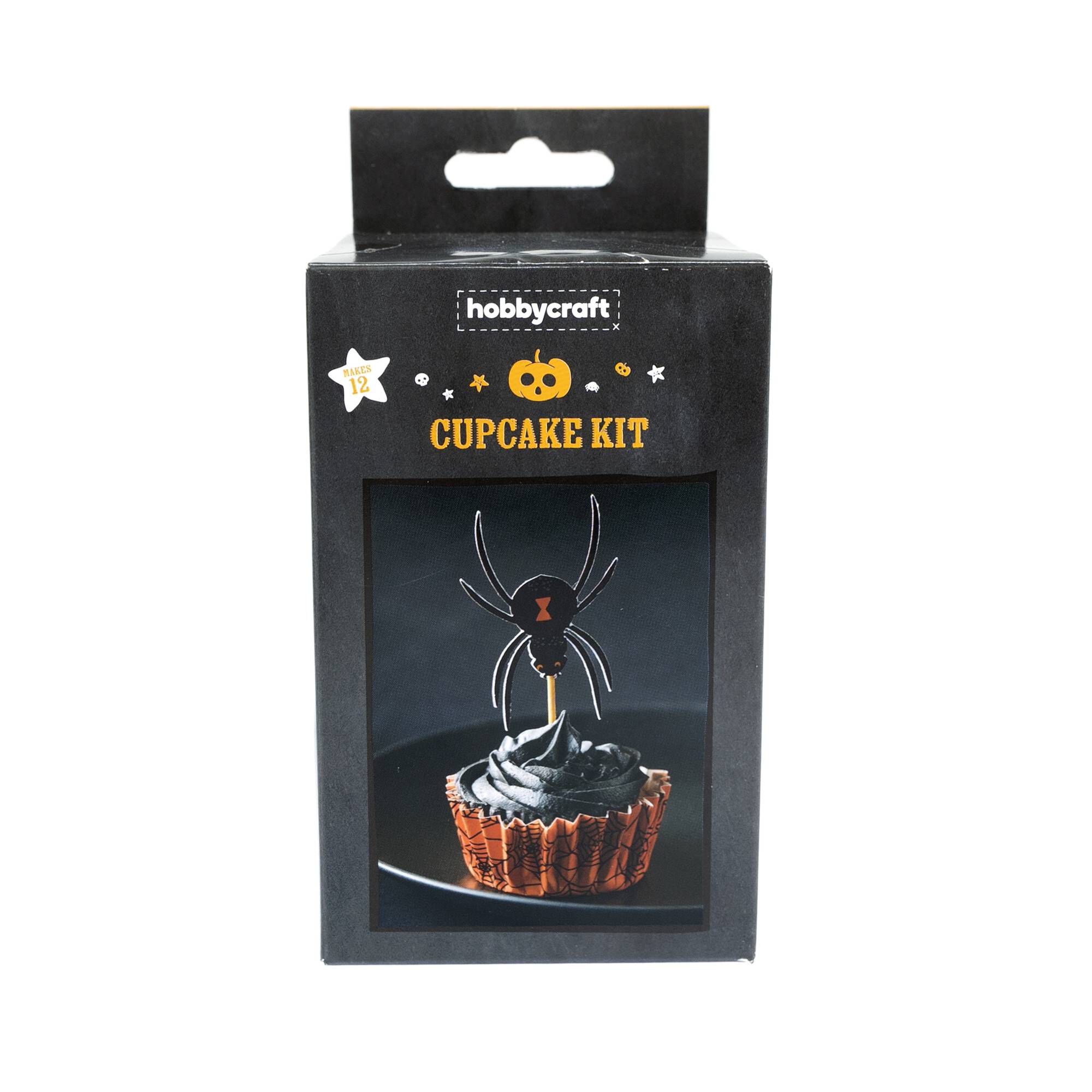 Spider’s  Cupcake Kit 12 Pack Hobbycraft