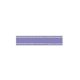 Lavender Grosgrain Running Stitch Ribbon 15mm x 4m