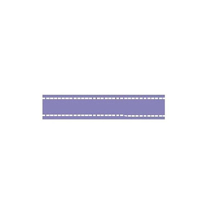 Lavender Grosgrain Running Stitch Ribbon 15mm x 4m image number 1