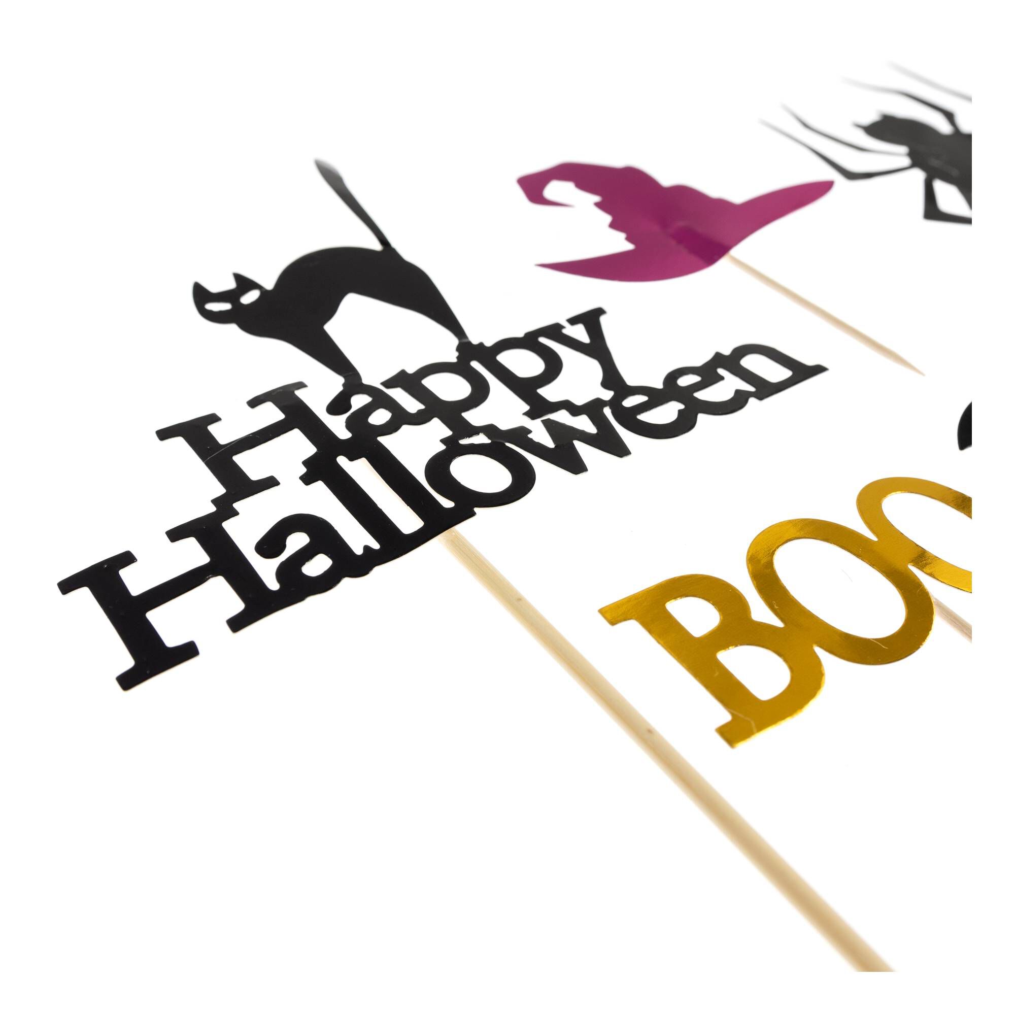 Halloween Cake Toppers 7 Pack Hobbycraft