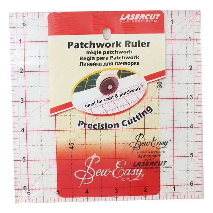 Sew Easy Square Patchwork Ruler
