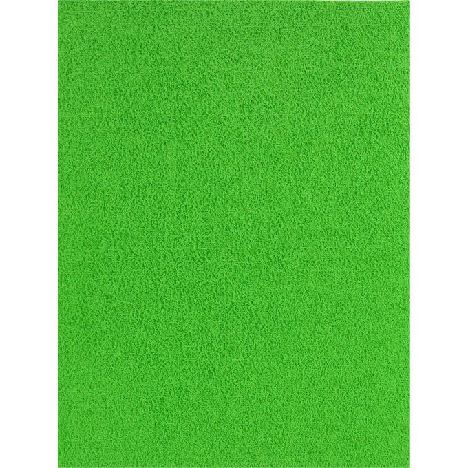 Light Green Plush Foam Sheet 22.5cm x 30cm Hobbycraft
