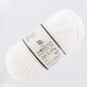 Women's Institute White Soft and Silky 4 Ply Yarn 100g image number 3