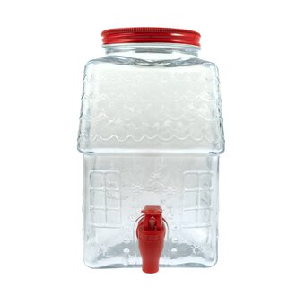 Gingerbread House Drink Dispenser