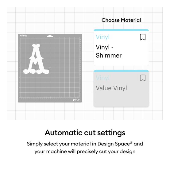 Cricut Gold Permanent Shimmer Vinyl 12 x 48 Inches image number 5