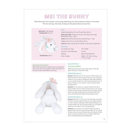 Chenille Amigurumi Pattern Book image number 3