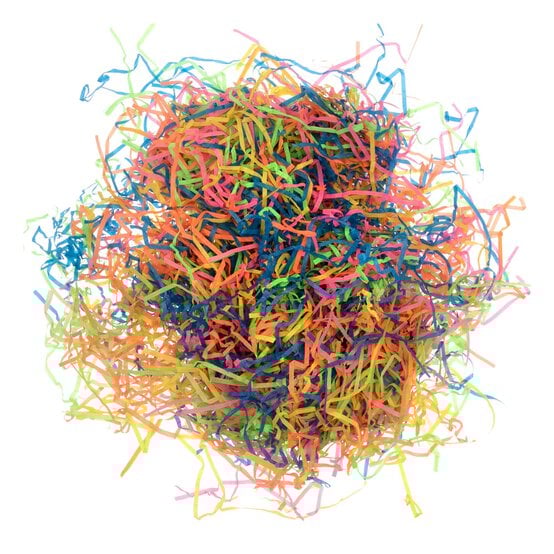 Neon Shredded Tissue Paper 20g image number 1