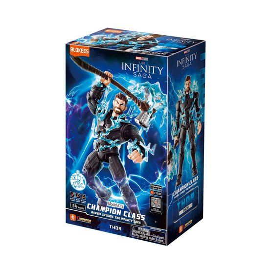 Blokees Marvel Champion Class Thor Model Kit  image number 1