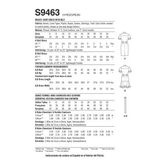 Simplicity Women's Dresses Sewing Pattern S9463 (U5 16-24)