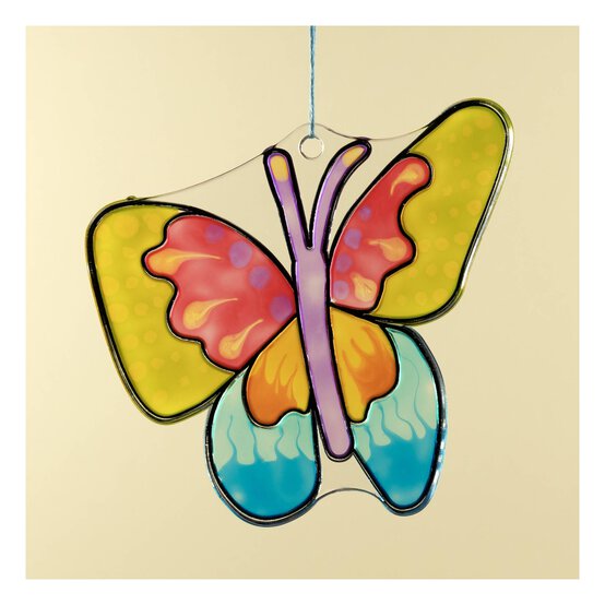 Shine Together Butterfly Plastic Suncatcher image number 5