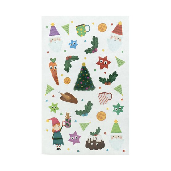 Novelty Christmas Sticker Sheet image number 1