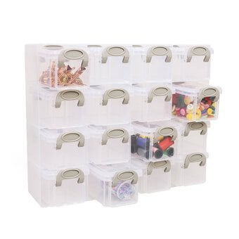 Clear Storage Organiser 16 Pack