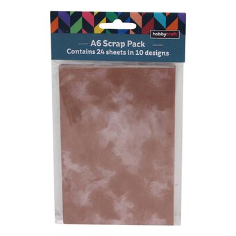 Metallic Scrap Pack A6 24 Sheets