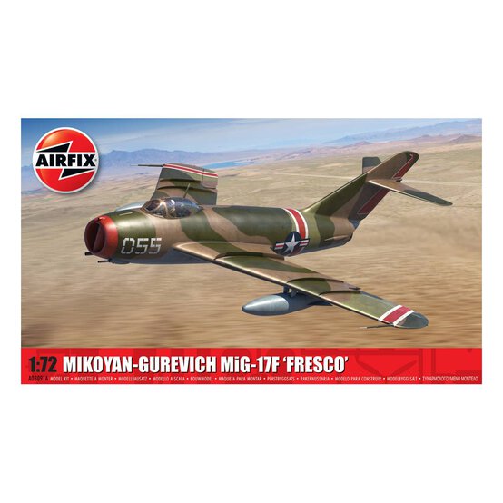 Airfix Mikoyan-Gurevich MiG-17F Fresco Model Kit 1:72 image number 1