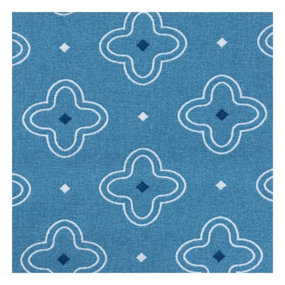 Denim Cross Single Cotton Fat Quarter image number 4