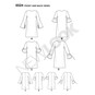 New Look Women's Dress Sewing Pattern 6524 image number 2