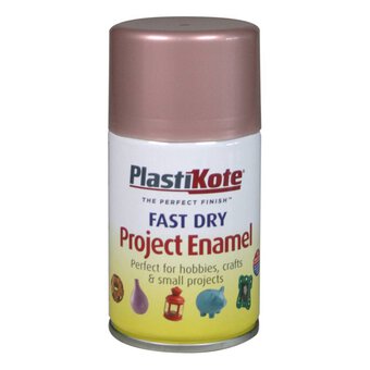 PlastiKote Rose Gold Fast Dry Enamel Spray Paint 100ml