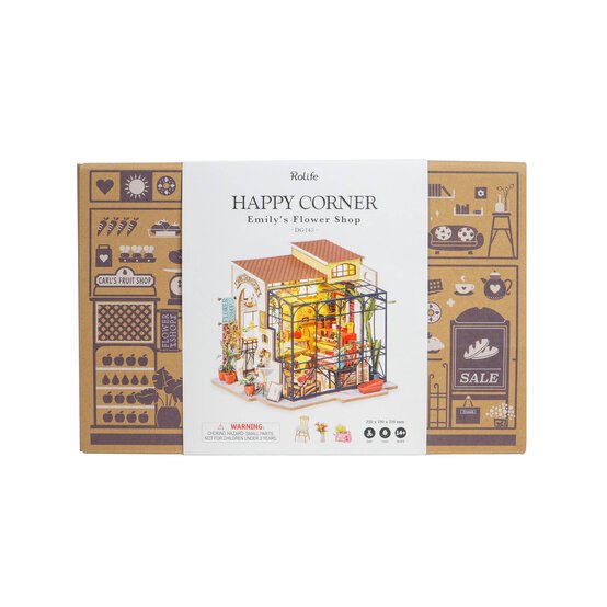 Rolife Emily’s Flower Shop Miniature House Kit image number 1