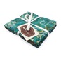 Turquoise Batik Cotton Fat Quarters 4 Pack image number 2