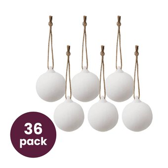 Ceramic Bauble 36 Pack Bundle