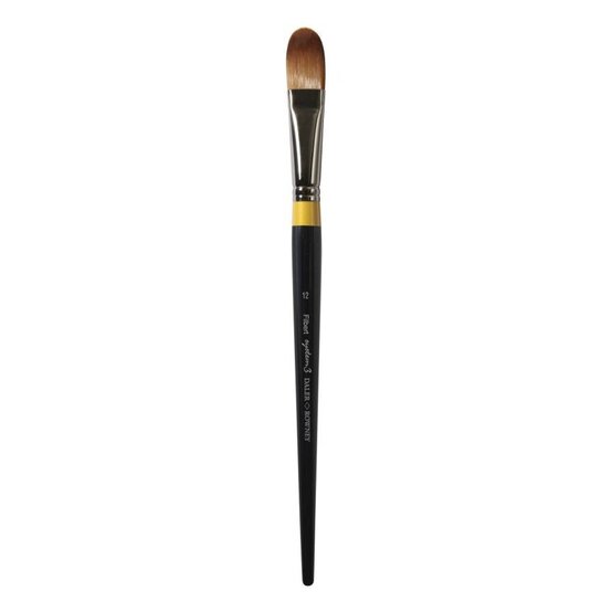 Daler-Rowney System3 Brush Filbert Long Handle 0/12 image number 1