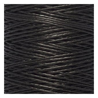 Gutermann Black Linen Thread 50m (7202) image number 2