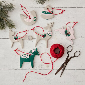 How to Make Clay Christmas Decorations