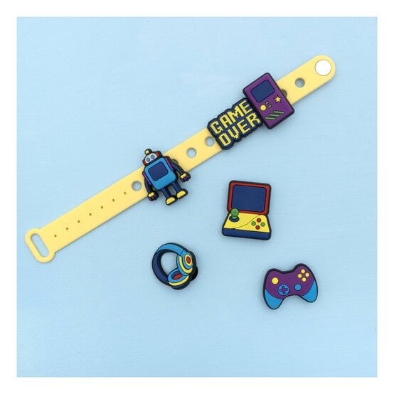 Gamer Bracelet and Charm Set image number 2