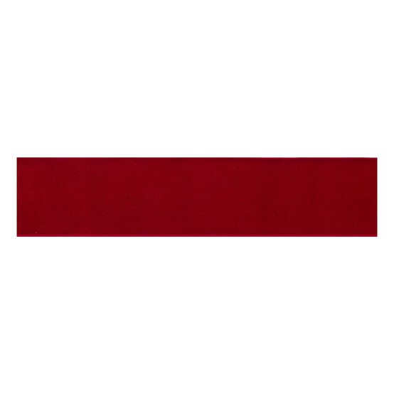 Trimits Red Velvet Ribbon by the Metre 38mm image number 2