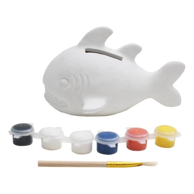Paint Your Own Shark Money Box image number 1