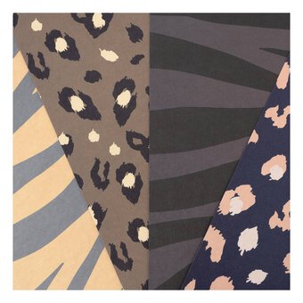 Animal Print Paper Pad A4 24 Pack