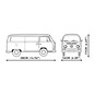 COBI Volkswagen T2a Camper Van Executive Edition Set 1:12 image number 5