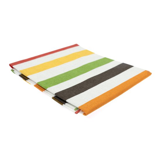 Brown Deckchair Stripe Single Cotton Fat Quarter image number 2