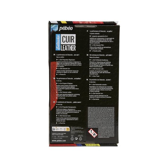 Pebeo Setacolor Leather Starter Kit image number 3