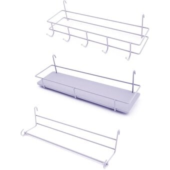 Lilac Trolley Accessories 3 Pack