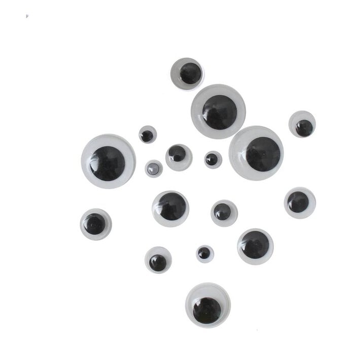Stackable Assorted Googly Eyes 108 Pack